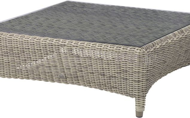 4 Seasons Outdoor Valentine coffee table square pure