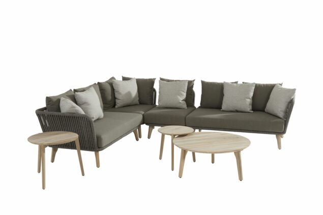 4 Seasons Outdoor Santander loungeset met Gabor tafeltjes