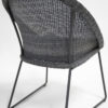 4 Seasons Outdoor Hampton dining chair charcoal detail