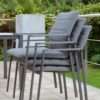 4 Seasons Outdoor Panama stackable chair detail