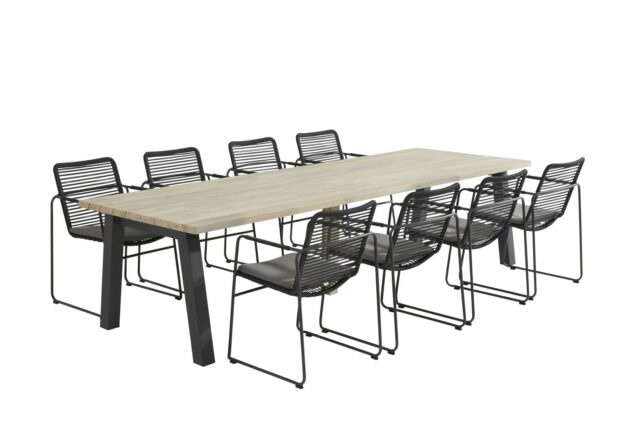 Taste by 4 Seasons Elba eetset met Derby tafel 300 cm