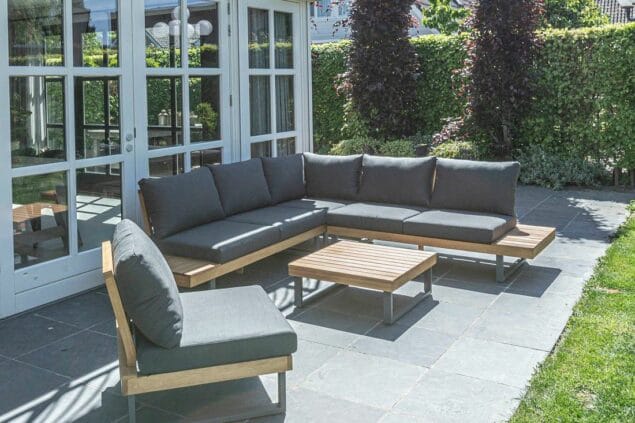Garden Delight Orange bay hoekbank