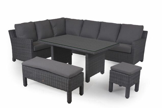 Taste by 4 Seasons Adora cosy hoekbank nero