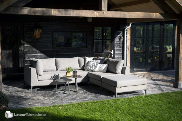 Exotan Sicilië loungeset ash grey rechts