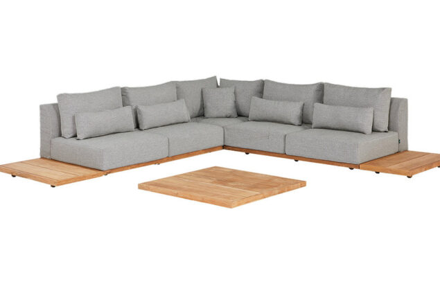 Suns Aspen hoekbank light anthracite