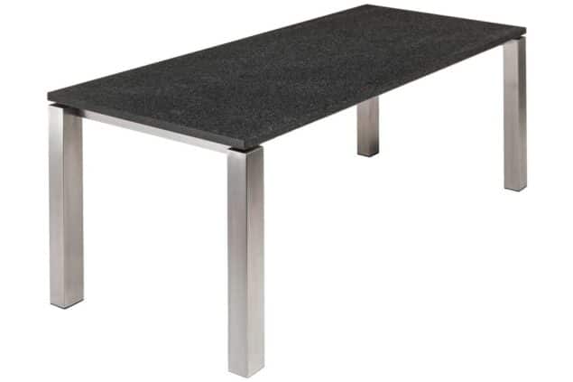 Studio 20 Stavanger granieten tafel 240 x 100 cm Pearl Black