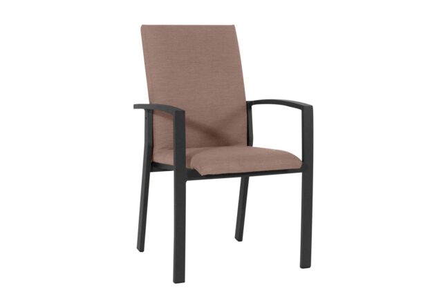 Flow. Cozy Dining chair taupe chiné