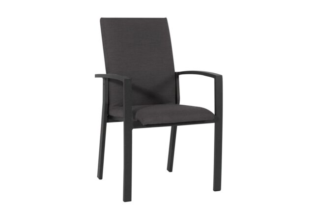 Flow. Cozy dining chair Sooty
