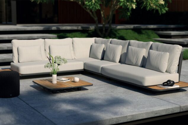 4 Seasons Outdoor Arcade platform hoekbank