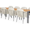 SUNS Rialto diningset teak XL Avero chairs