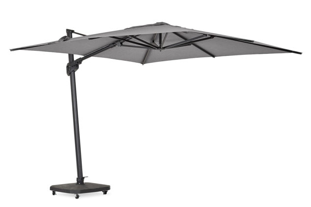Suns Palmoli parasol 300 x 300 cm carbon grey