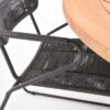 Taste by 4 Seasons Swing stapelbare stoel antraciet detail