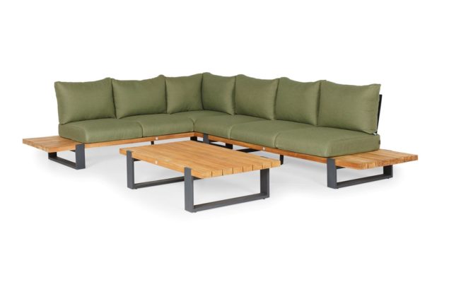 Suns Nardo loungeset 6-zits forest green links