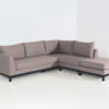 Flow Square Chaise taupe chine