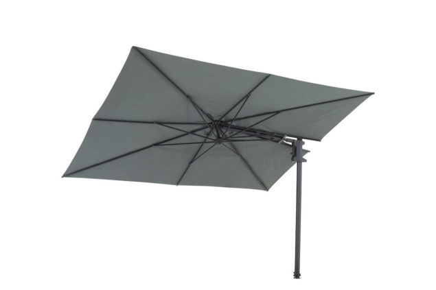 Madison Saint Tropez parasol grey grade 355 x 300 cm