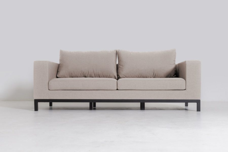 Flow Square 2,5-zits sofa taupe chiné