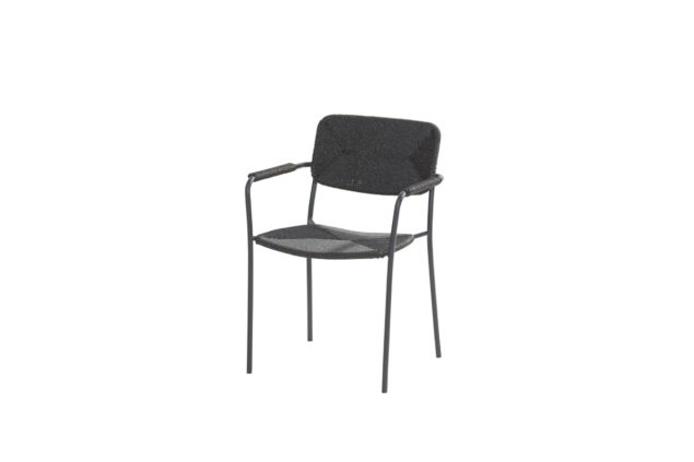 4 Seasons Outdoor Bora stapelbare tuinstoel antraciet