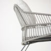 4 Seasons Outdoor Sempre living chair Antracite Silver Grey detail