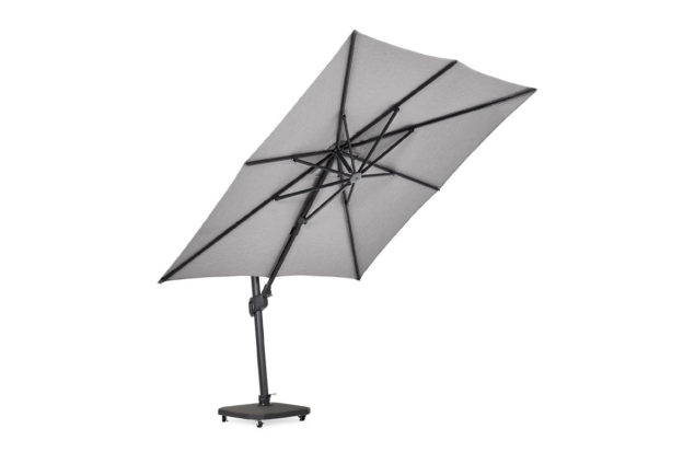Suns Palmoli parasol 300 x 400 cm carbon light grey