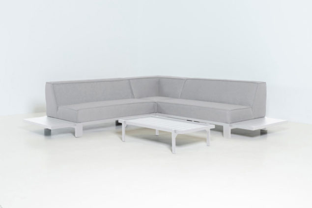 Flow. Sublime loungeset lead chiné