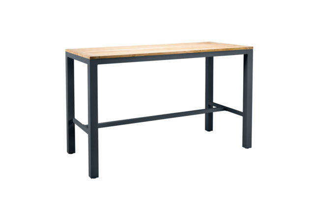 Suns Monte Vari bartafel 180 x 80 x 107 cm met teak tafelblad