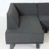 Flow Quart chaise loungebank sooty