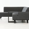 Flow Quart chaise loungebank sooty detail